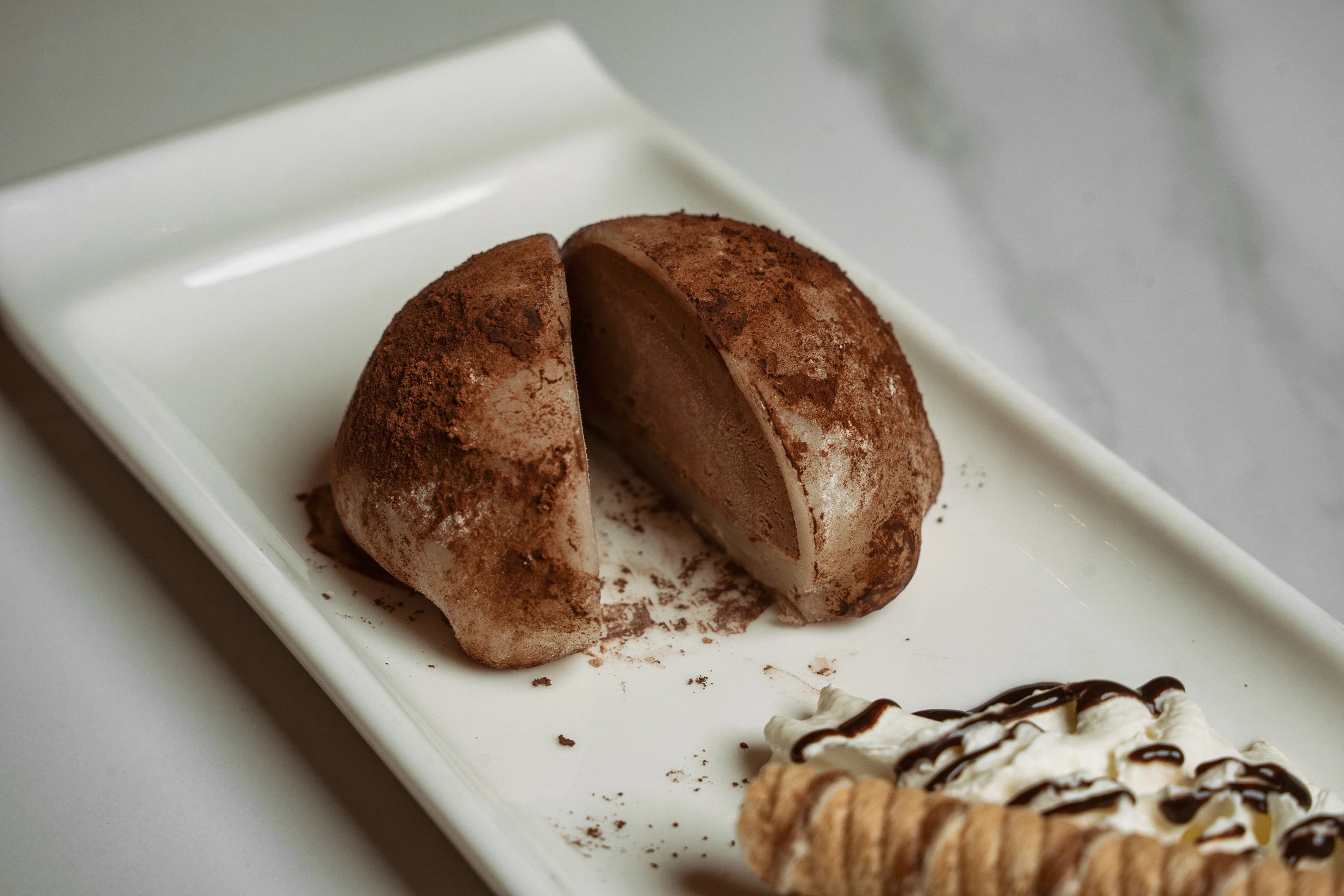 Mochi de chocolate